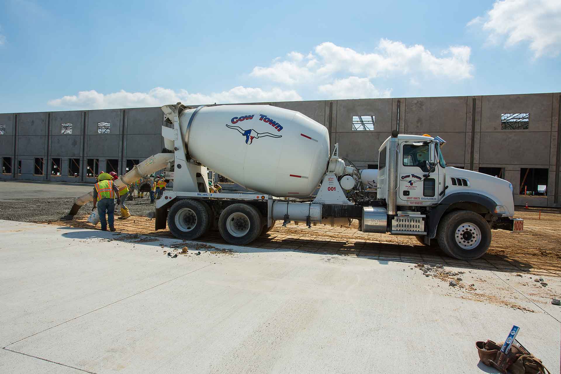 Cowtown Red-Mix Concrete Mixer Truck